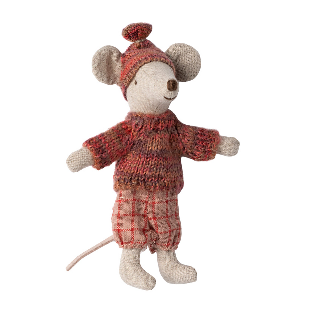 Maileg - Winter Mouse Big Sister With Skis 2024