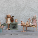 Maileg - Vintage Bench Miniature - Dark Powder