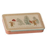 Maileg -  Maileg Metal Box Sliding Lid Christmas Mice