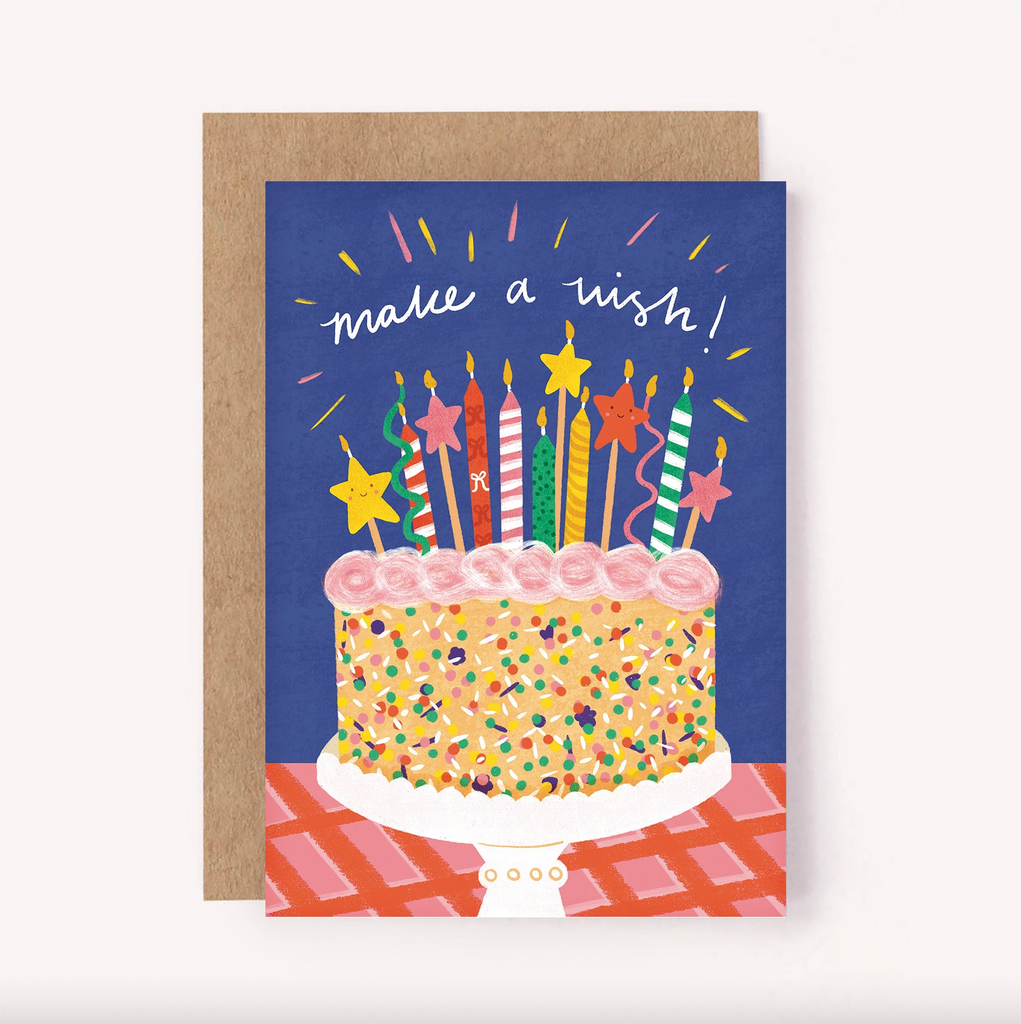 Lauren Sissons Studio - Make a Wish Birthday Card
