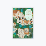 Midori - Yuru Log Notebook B6 - Forest Animals