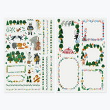 Midori - Yuru Log Planner Stickers - Forest Animals