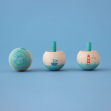 Londji - Spinning Top Wooden - Little World Ocean