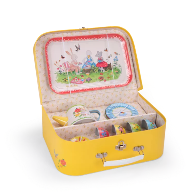 Moulin Roty - La Grande Famille - Tea Set Metal