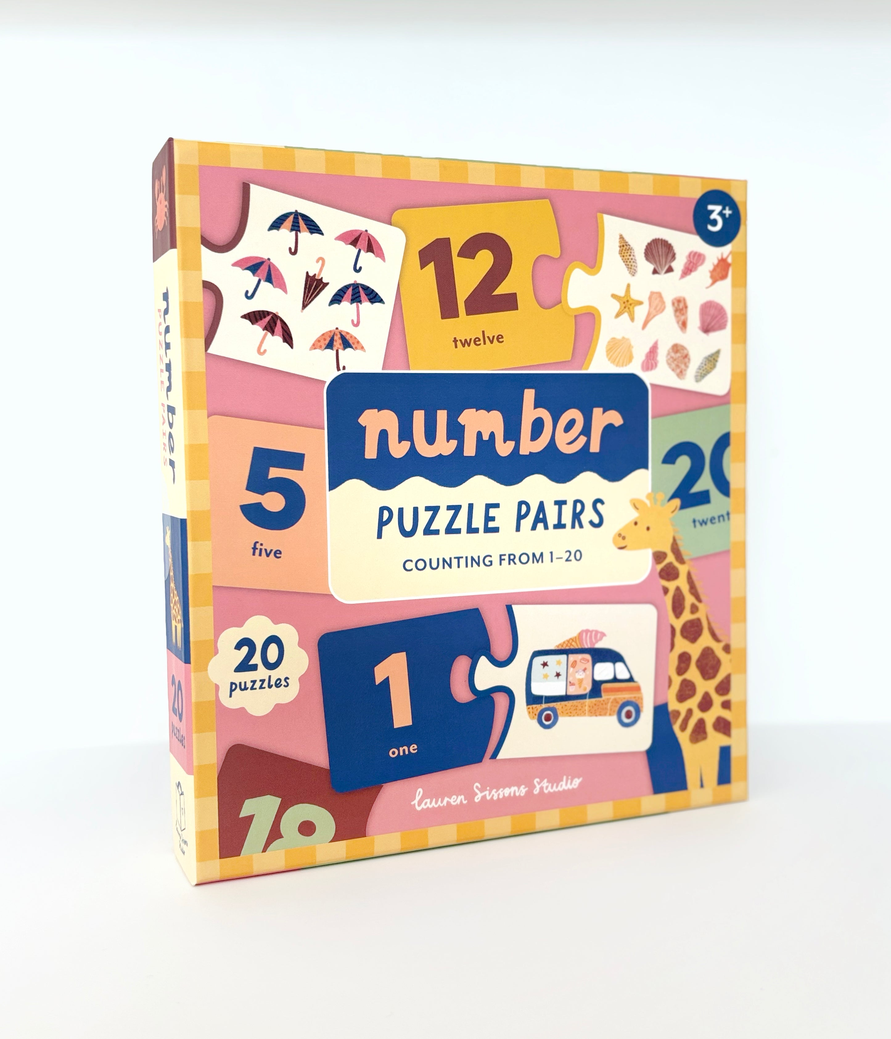 Lauren Sissons Studio - Number Puzzle Pairs