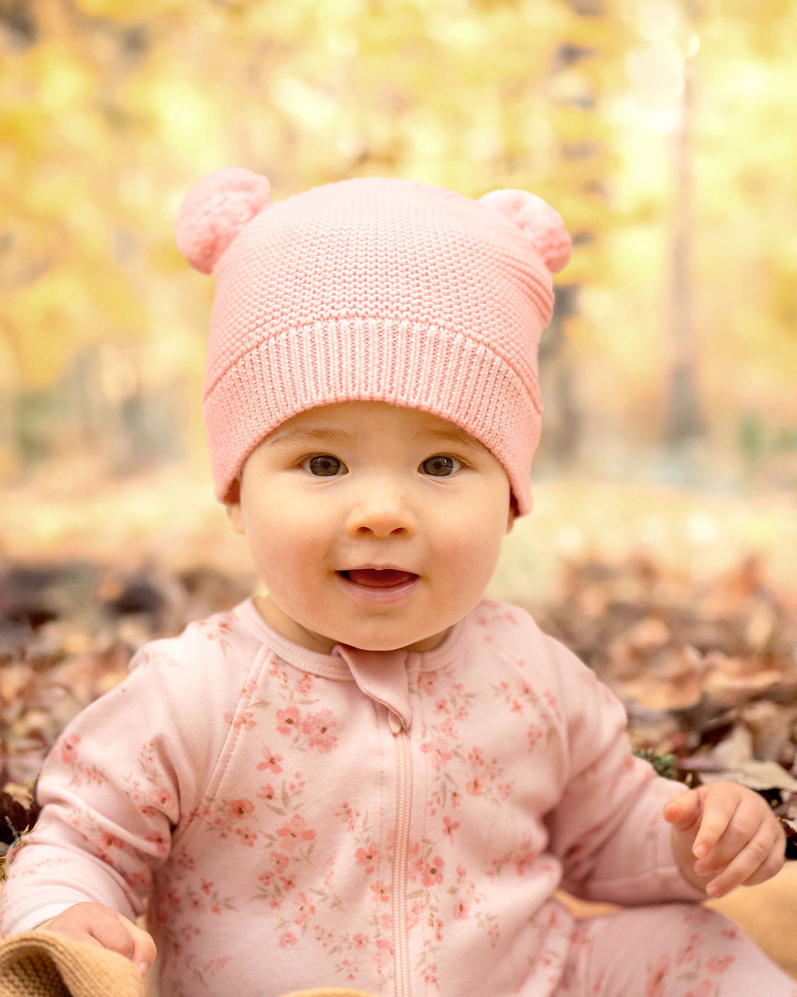 Toshi - Organic Beanie Snowy - Pearl