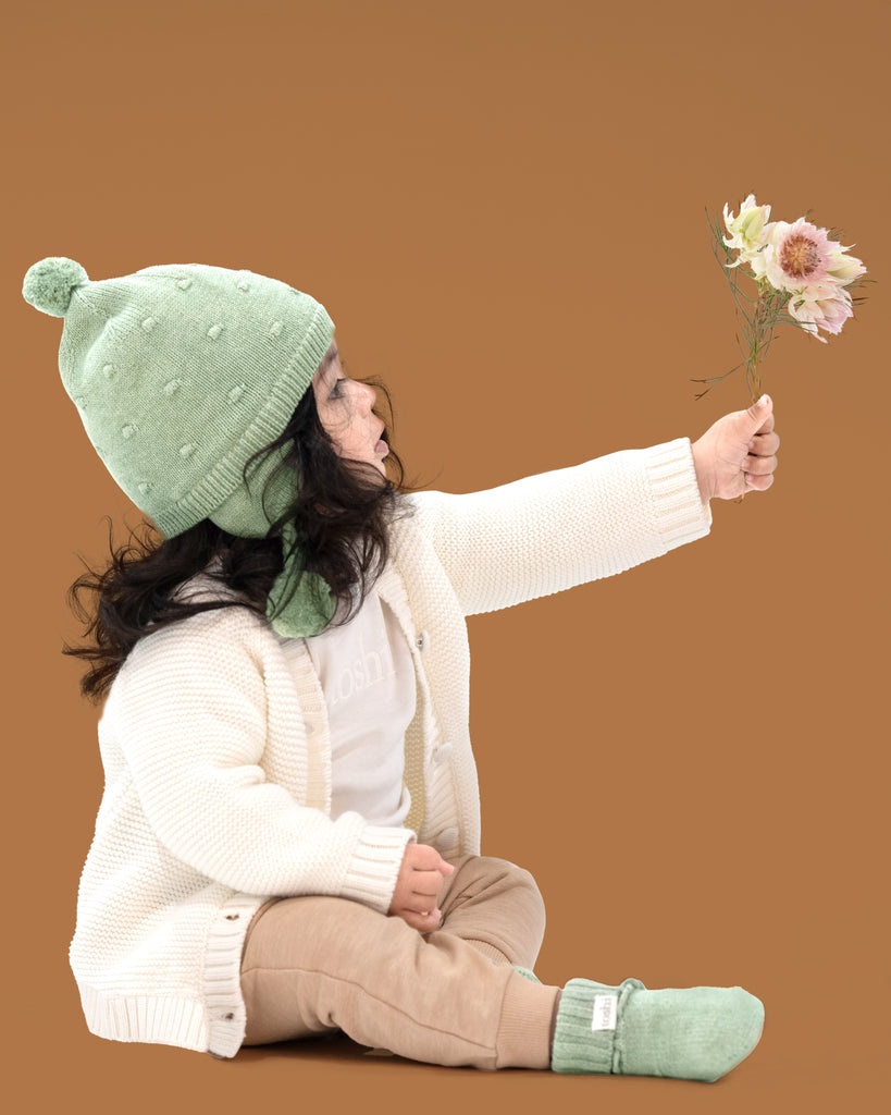 Toshi - Organic Earmuff Popcorn - Matcha
