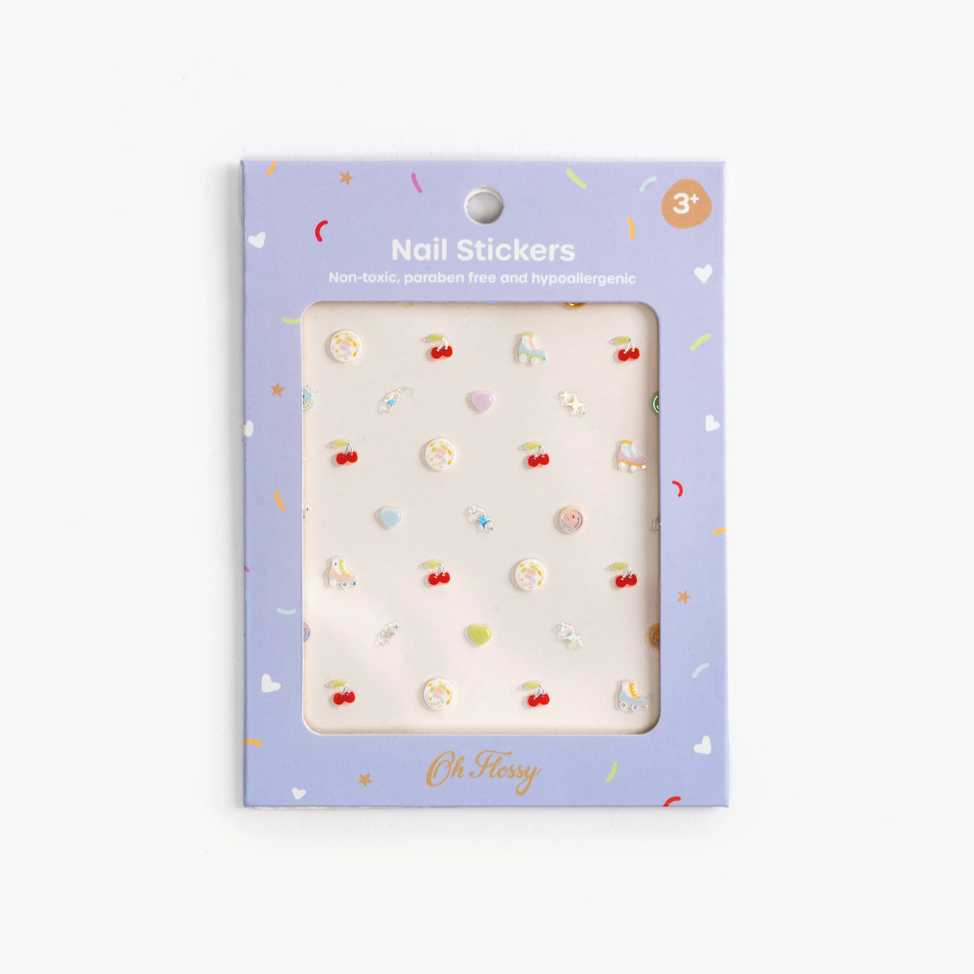 Oh Flossy Kids Nail Stickers - Disco Fever