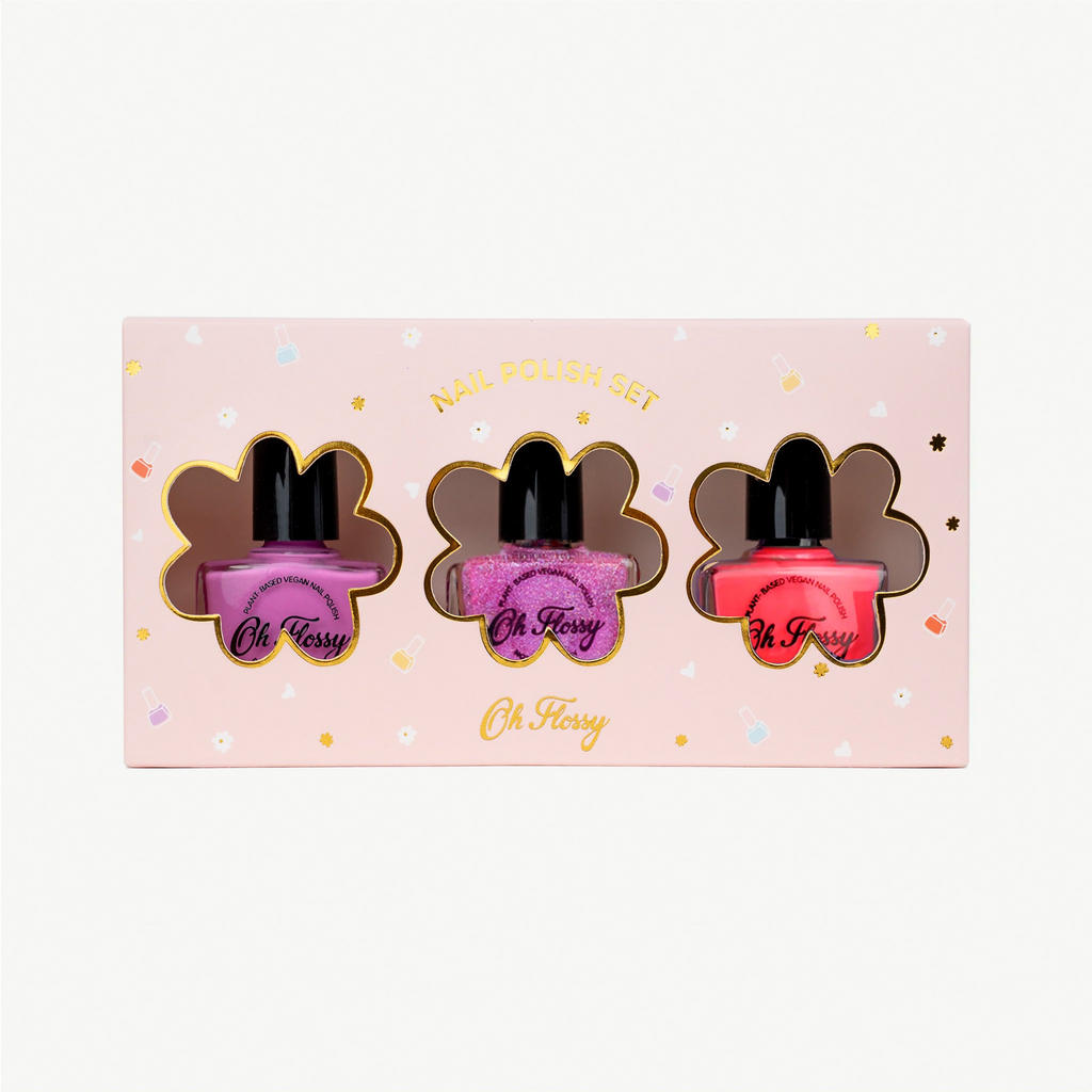Oh Flossy - Nail Polish Set - Pink Pamper