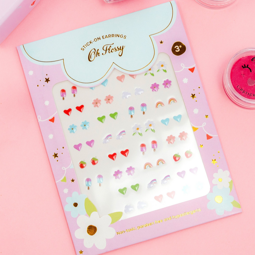 Oh Flossy - Kids Stick On Earrings