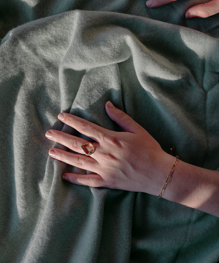 Philé - Cashmere Baby Blanket - Sage