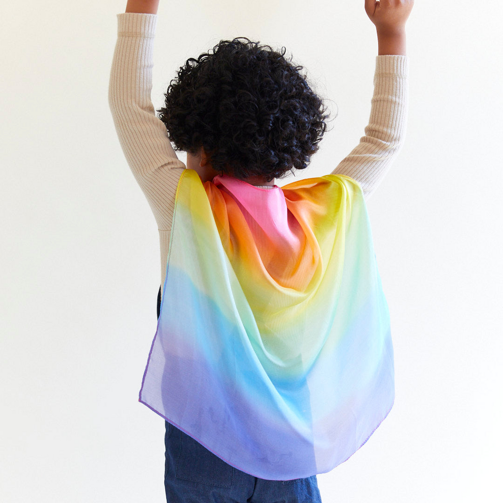 Sarah's Silks - Mini Enchanted Playsilk - Rainbow