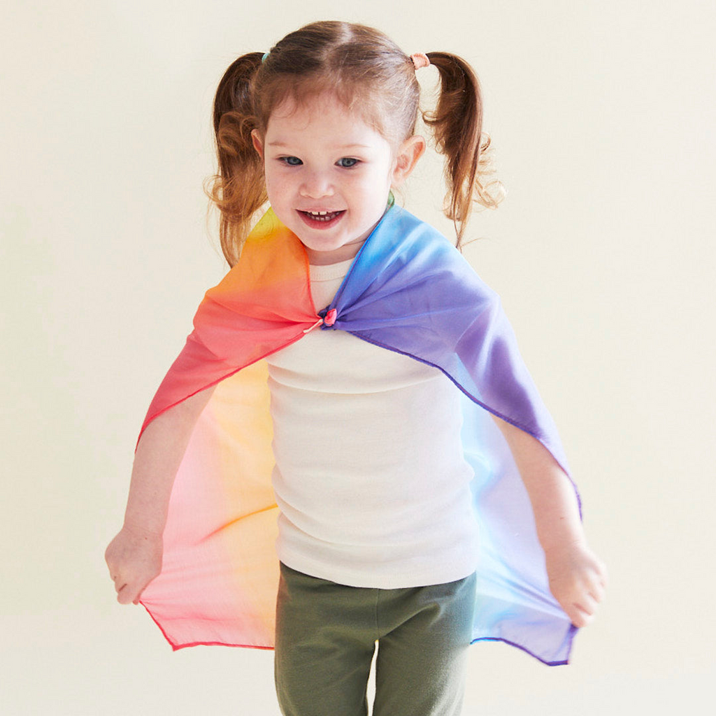 Sarah's Silks - Mini Enchanted Playsilk - Rainbow