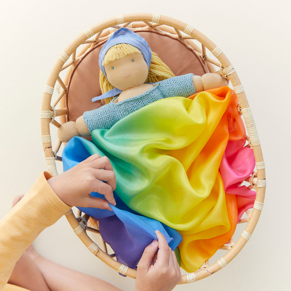 Sarah's Silks - Enchanted Playsilk - Rainbow