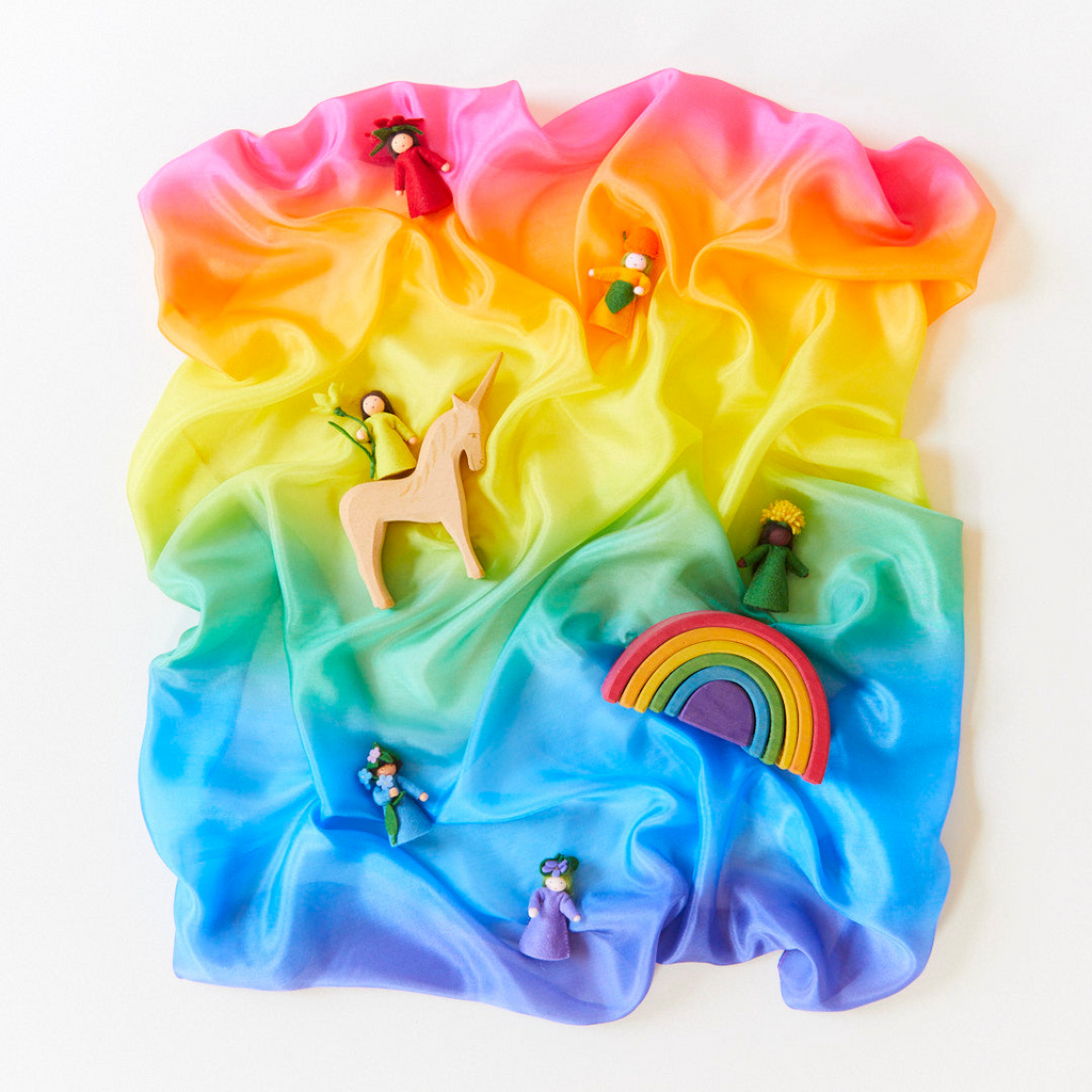 Sarah's Silks - Enchanted Playsilk - Rainbow