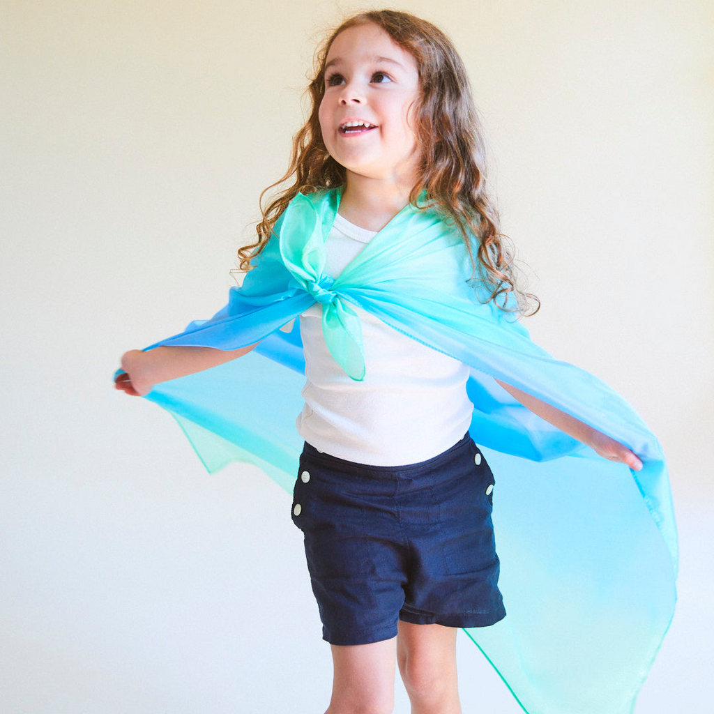 Sarah's Silks - Enchanted Playsilk - Sea