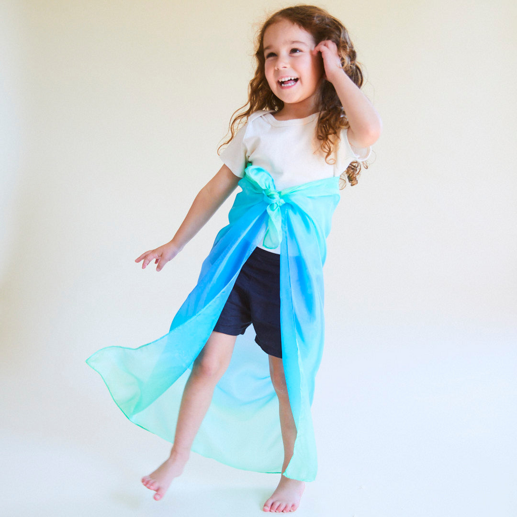 Sarah's Silks - Enchanted Playsilk - Sea