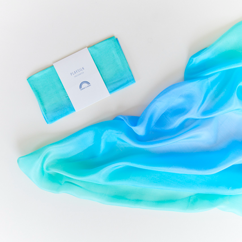 Sarah's Silks - Enchanted Playsilk - Sea