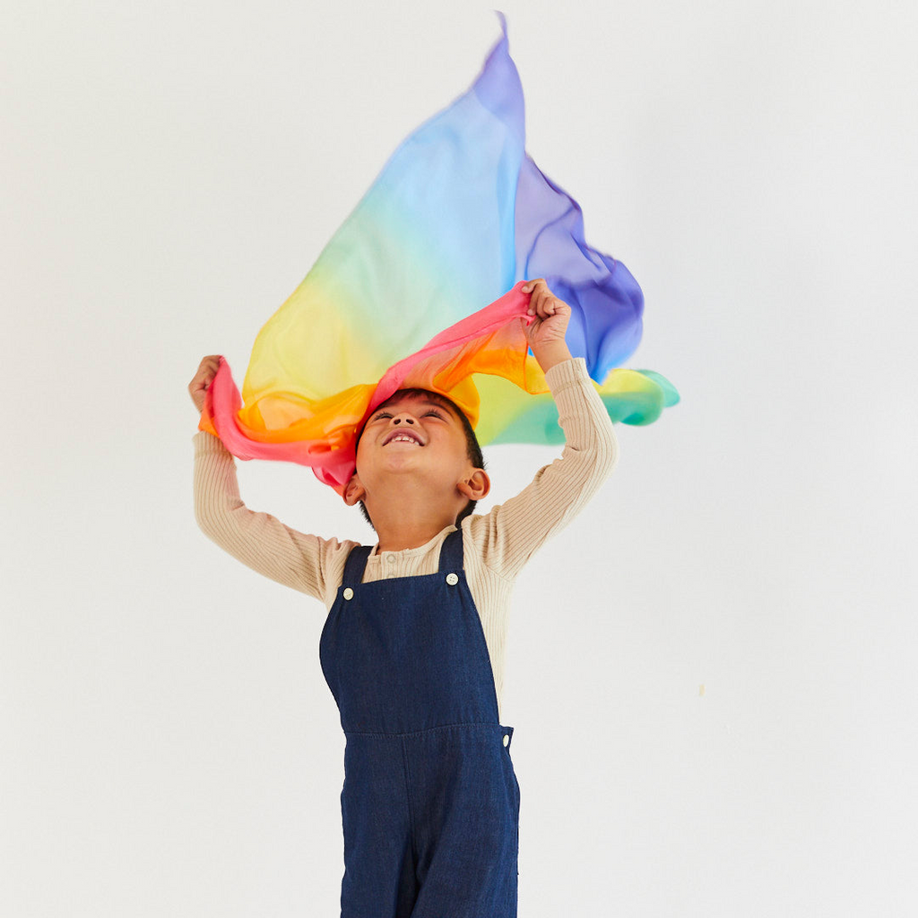 Sarah's Silks - Enchanted Playsilk - Rainbow