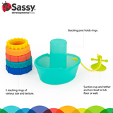 Sassy - Stackin' Ship Tub Toy