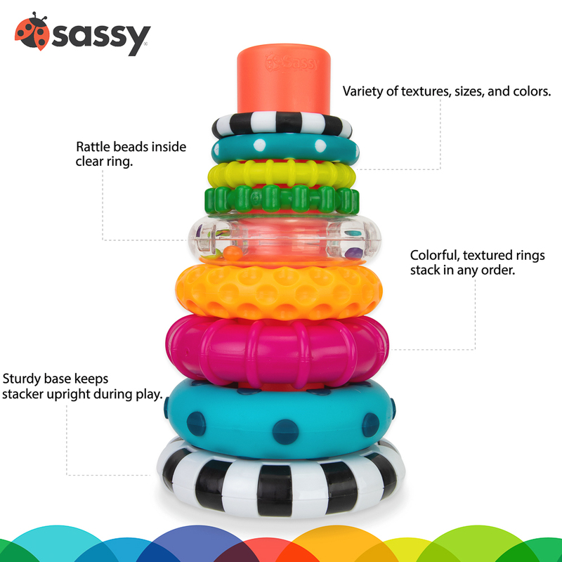Sassy Baby - Stacks of Circles
