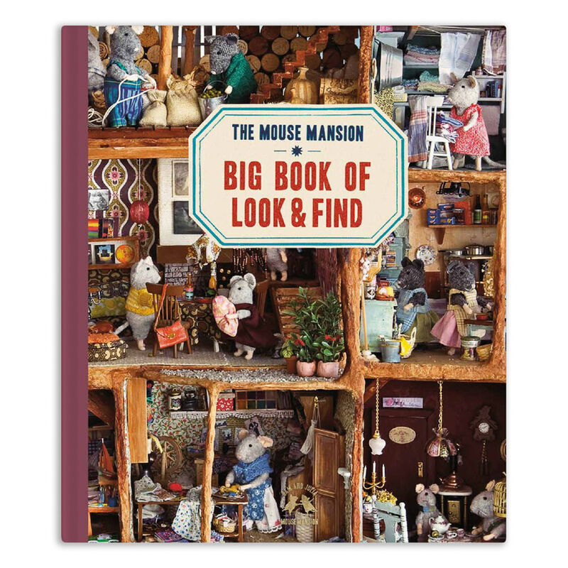 Sam & Julia - The Mouse Mansion Book Big Book Of Look & Find