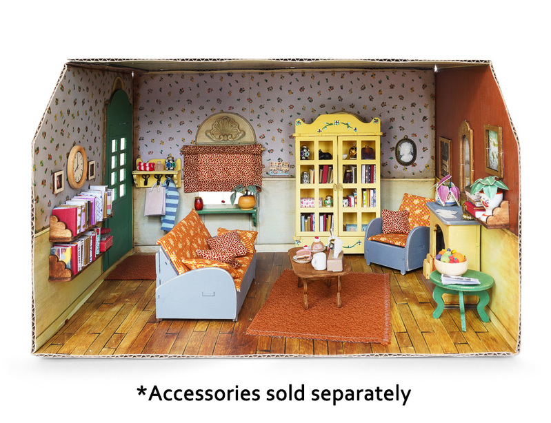 Sam & Julia - Cardboard Room - Living Room