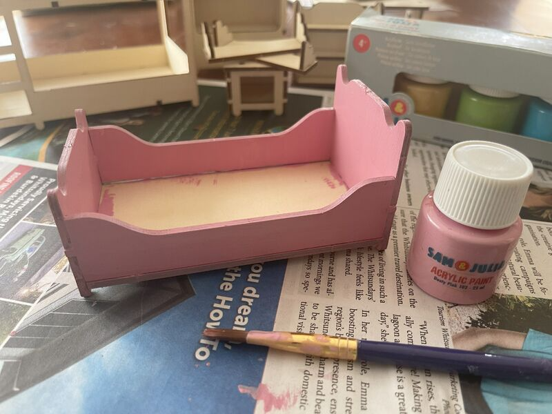 Sam & Julia - Paint Set with Brushes 6 colours