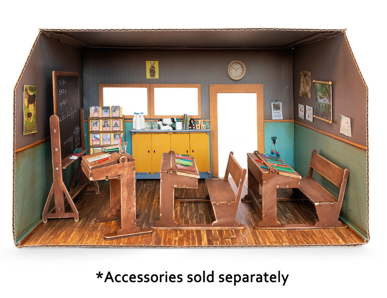 Sam & Julia - Cardboard Room - Classroom