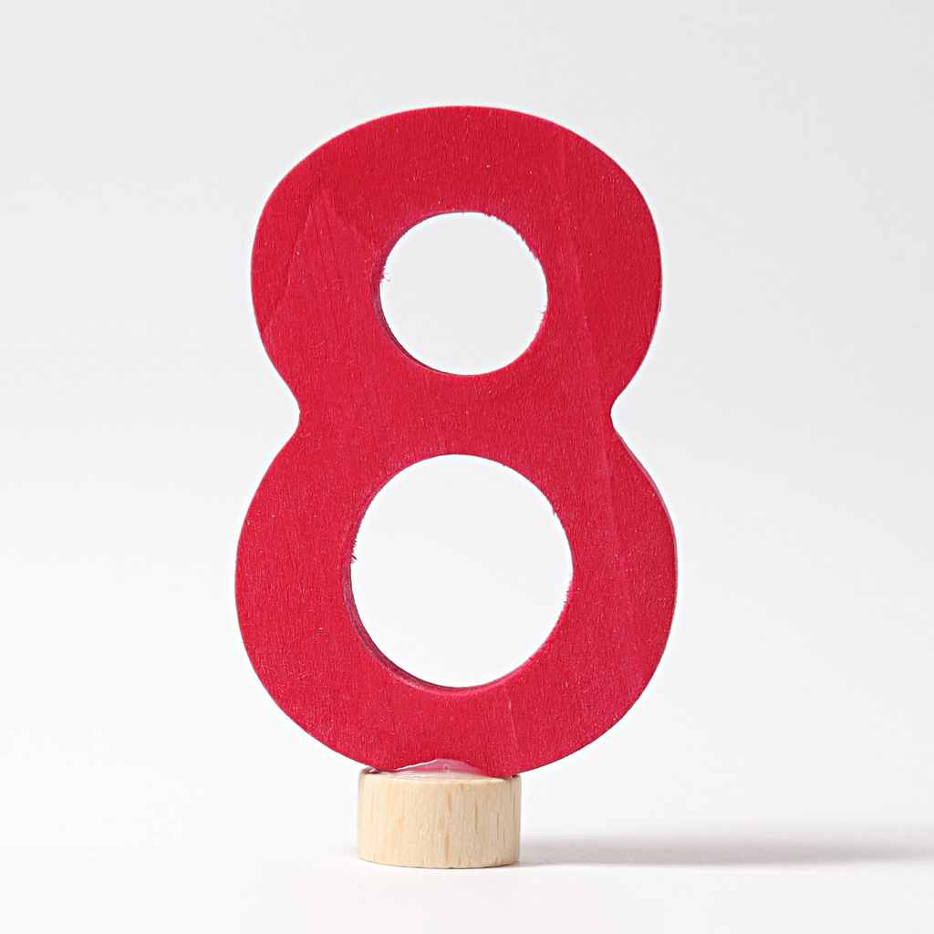 Grimm's - Number Eight Decoration (straight)