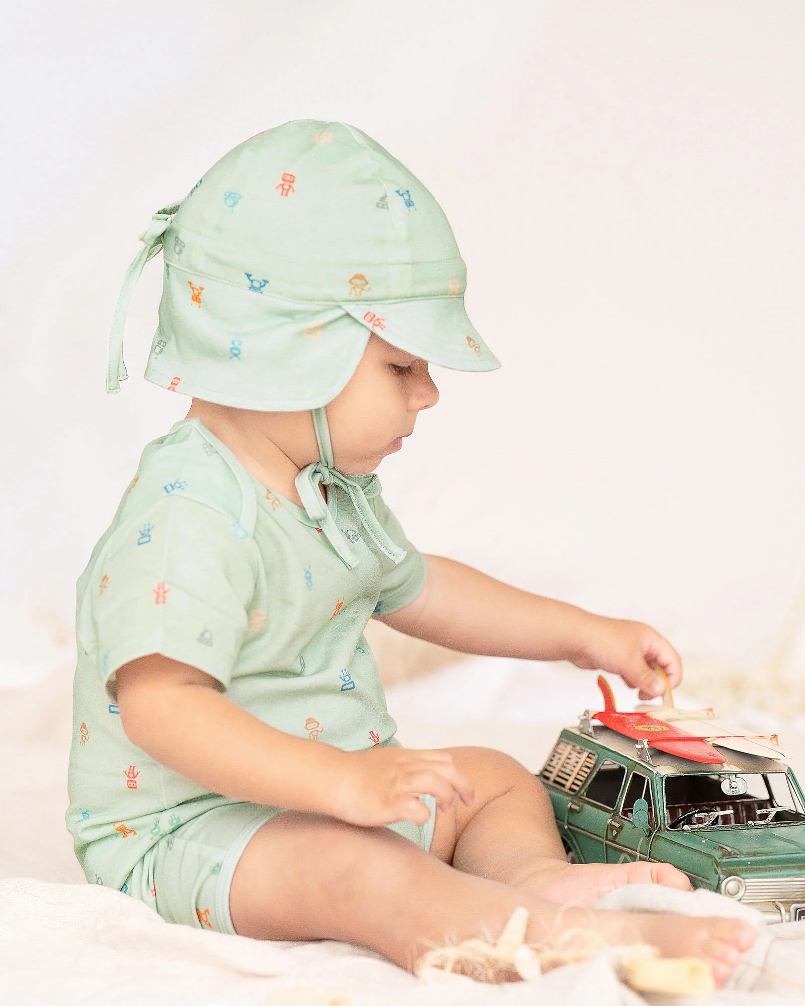 Toshi - Baby Onesie Classic - Cyborg Thyme