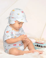 Toshi - Baby Onesie Classic - Working Wheels
