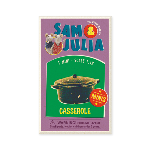 Sam & Julia - Mini Doll House Accessories - Casserole