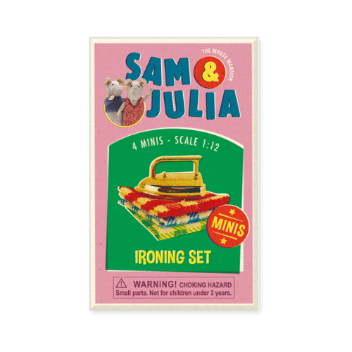 Sam & Julia - Mini Doll House Accessories - Ironing Set