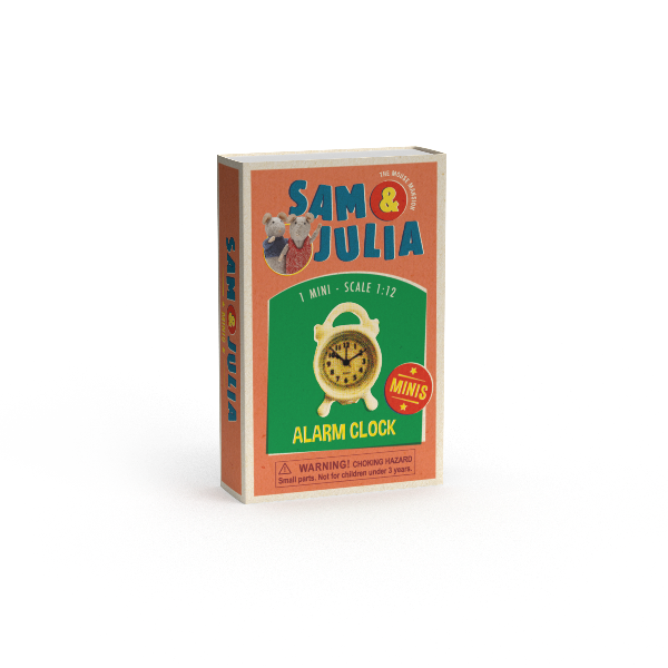 Sam & Julia - Mini Doll House Accessories - Alarm Clock