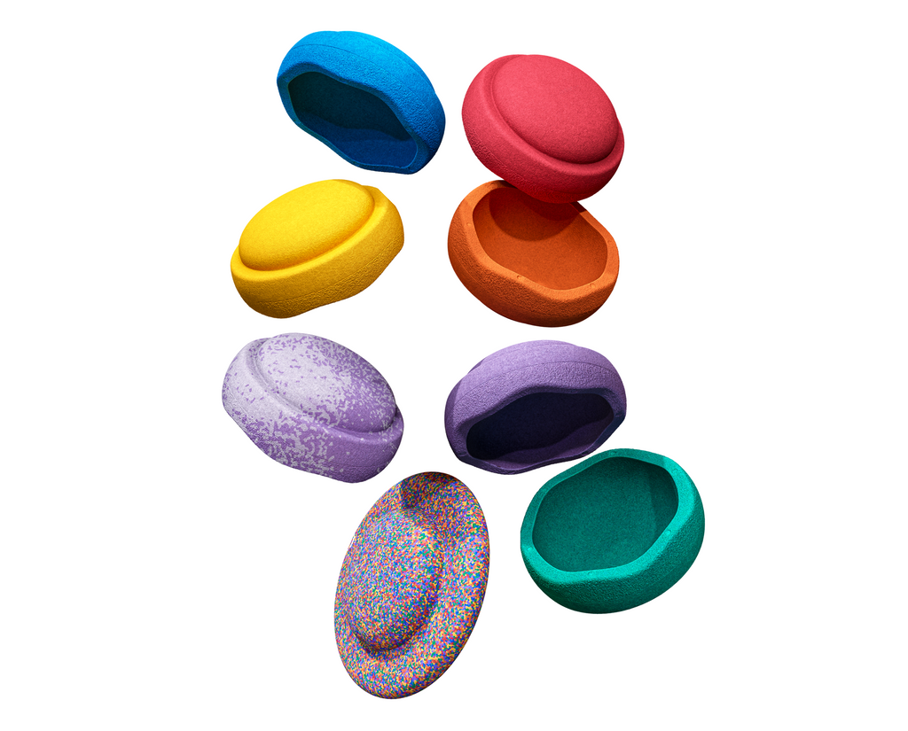 Stapelstein - Classic Rainbow 6 + Free Super Confetti Board