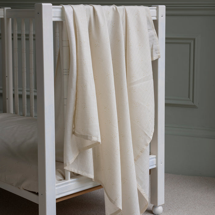 Avery Row - Muslin Swaddle - Wild Chamomile