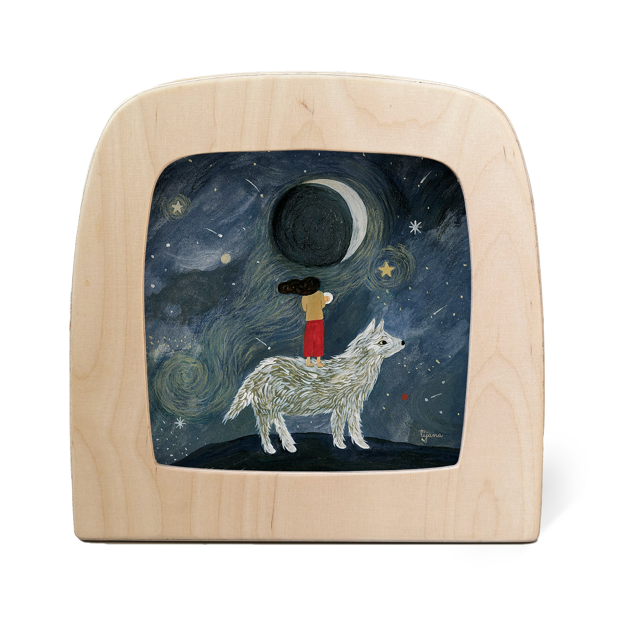 Toverlux - Silhouette - Tijana Draws - Wolf Mother