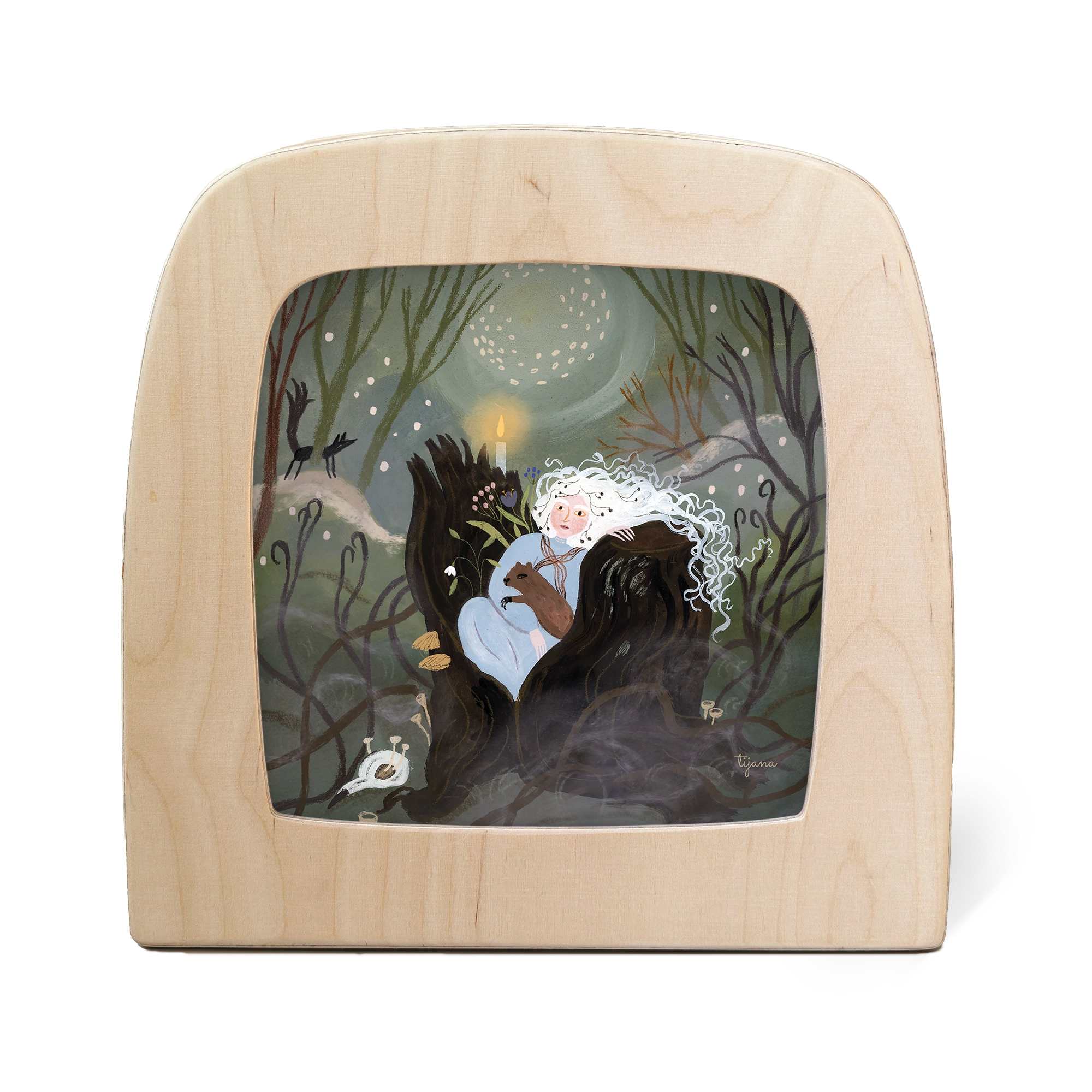 Toverlux - Silhouette - Tijana Draws - Forest Nimf