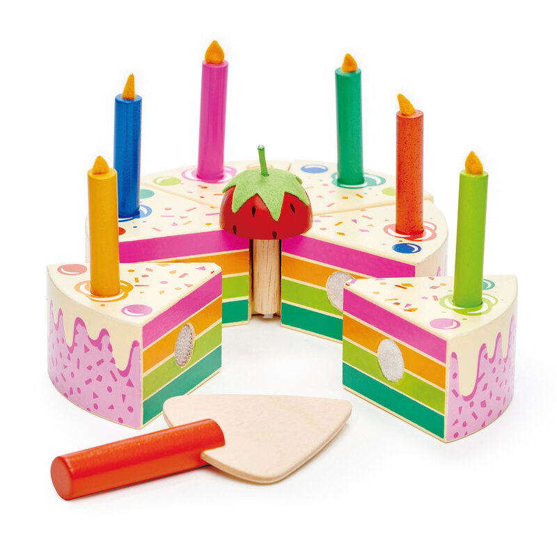 RAINBOW BIRTHDAY CAKE