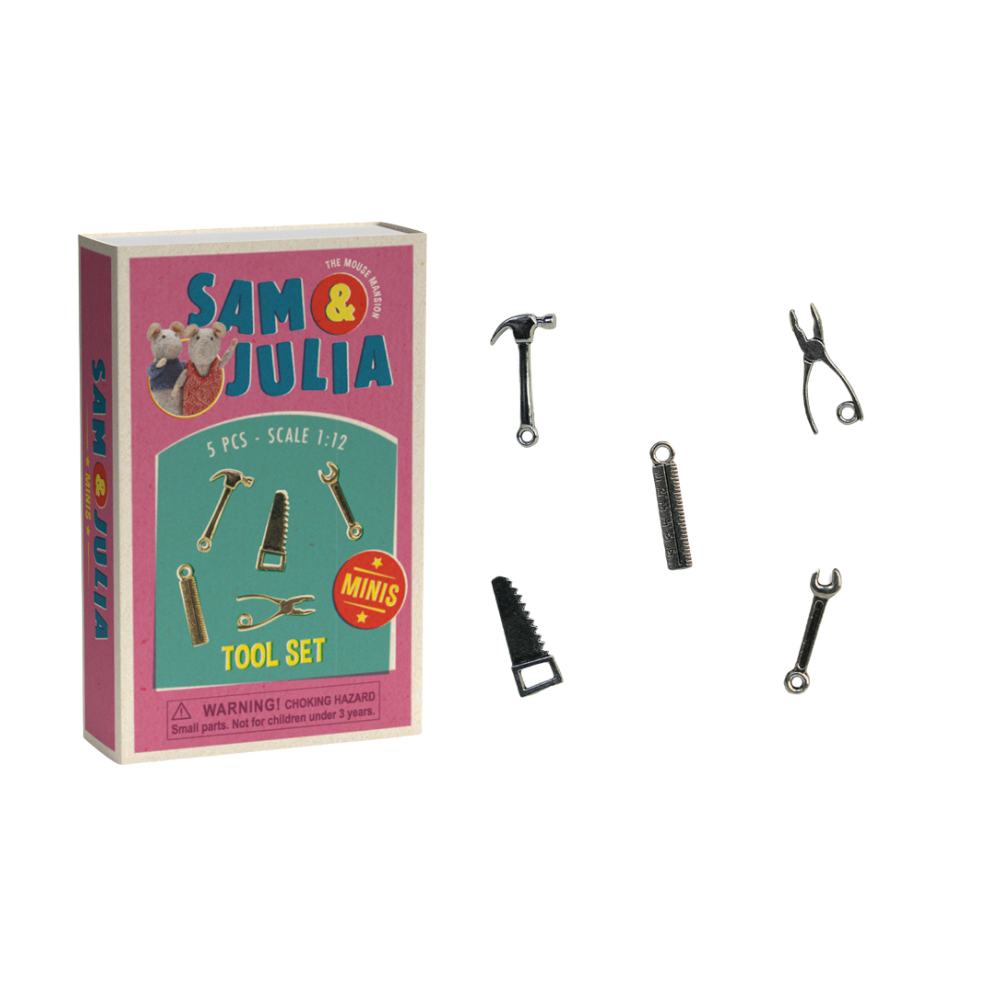 Sam & Julia - Mini Doll House Accessories - Tool Set