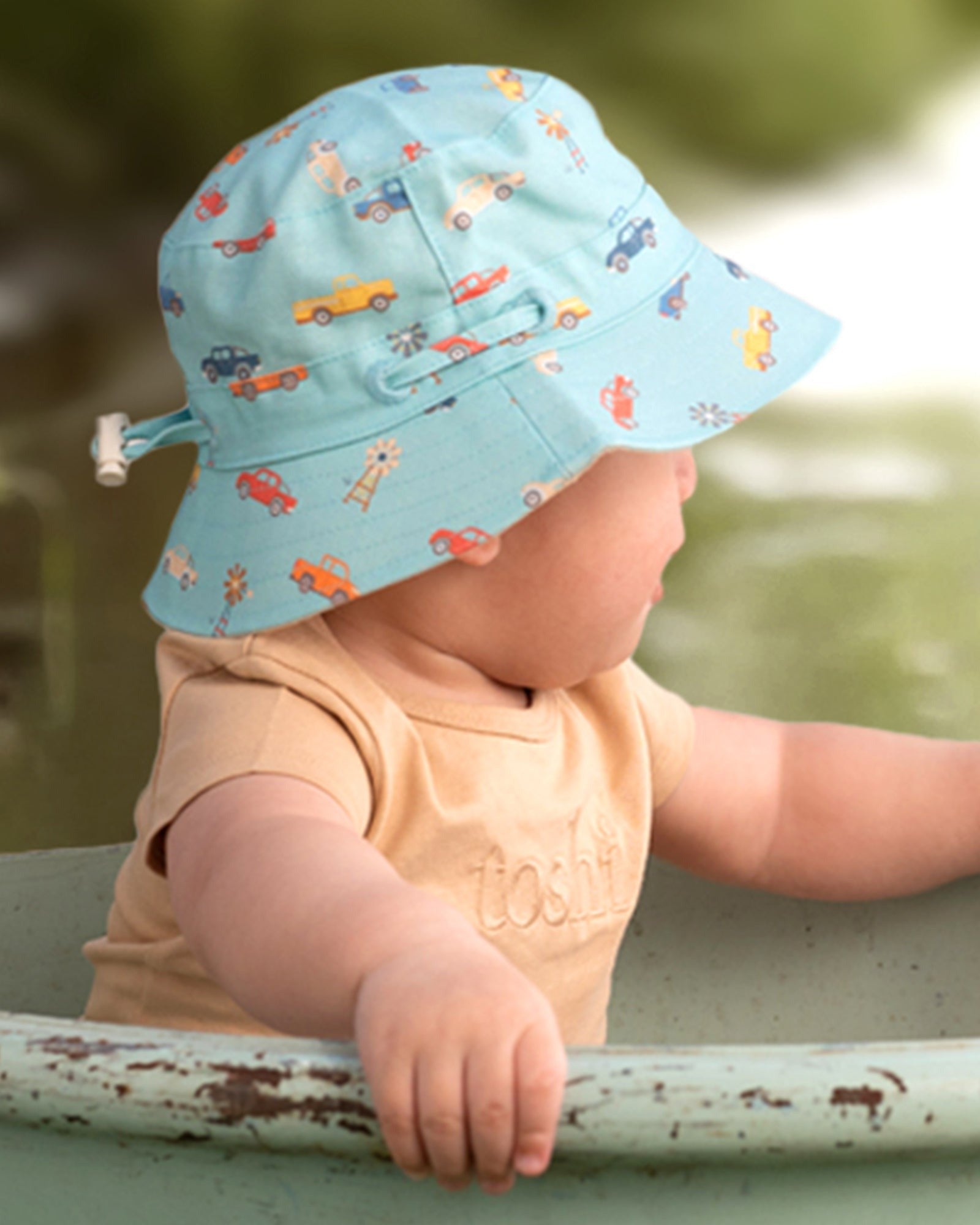 Toshi - Sunhat Ryder - Utes - Teal