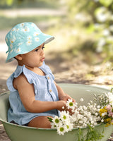 Toshi - Sunhat Spell - Daisy - Teal