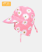 Toshi - Swim Baby Flap Cap Paradise - Daisy Watermelon