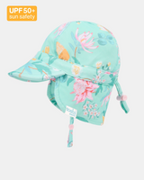 Toshi - Swim Baby Flap Cap Paradise - Waratah Mint