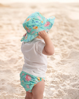 Toshi - Swim Sunhat Paradise - Waratah Mint