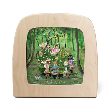 Toverlux - Silhouette - Gwen’s Illustrations - Forest Tea Party