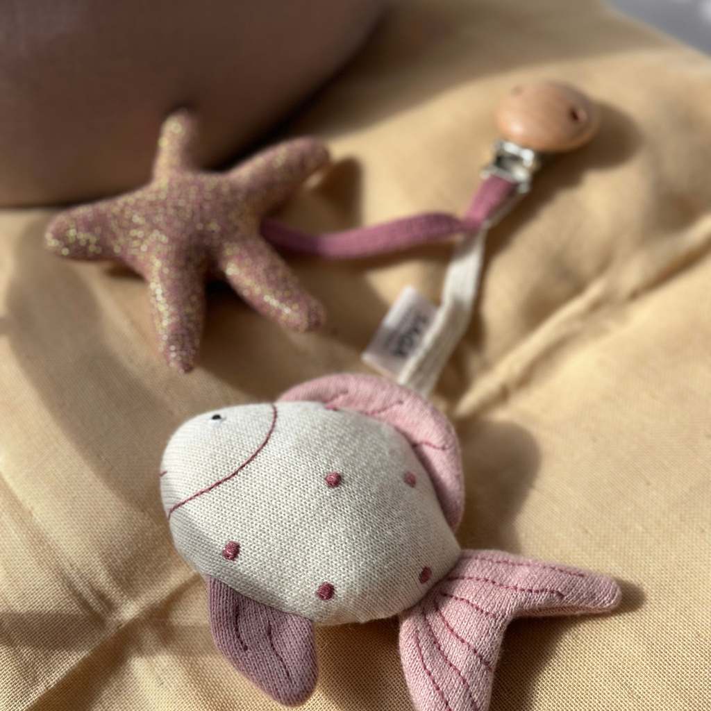 Fish Pram Toy - Njord Pearl Blush