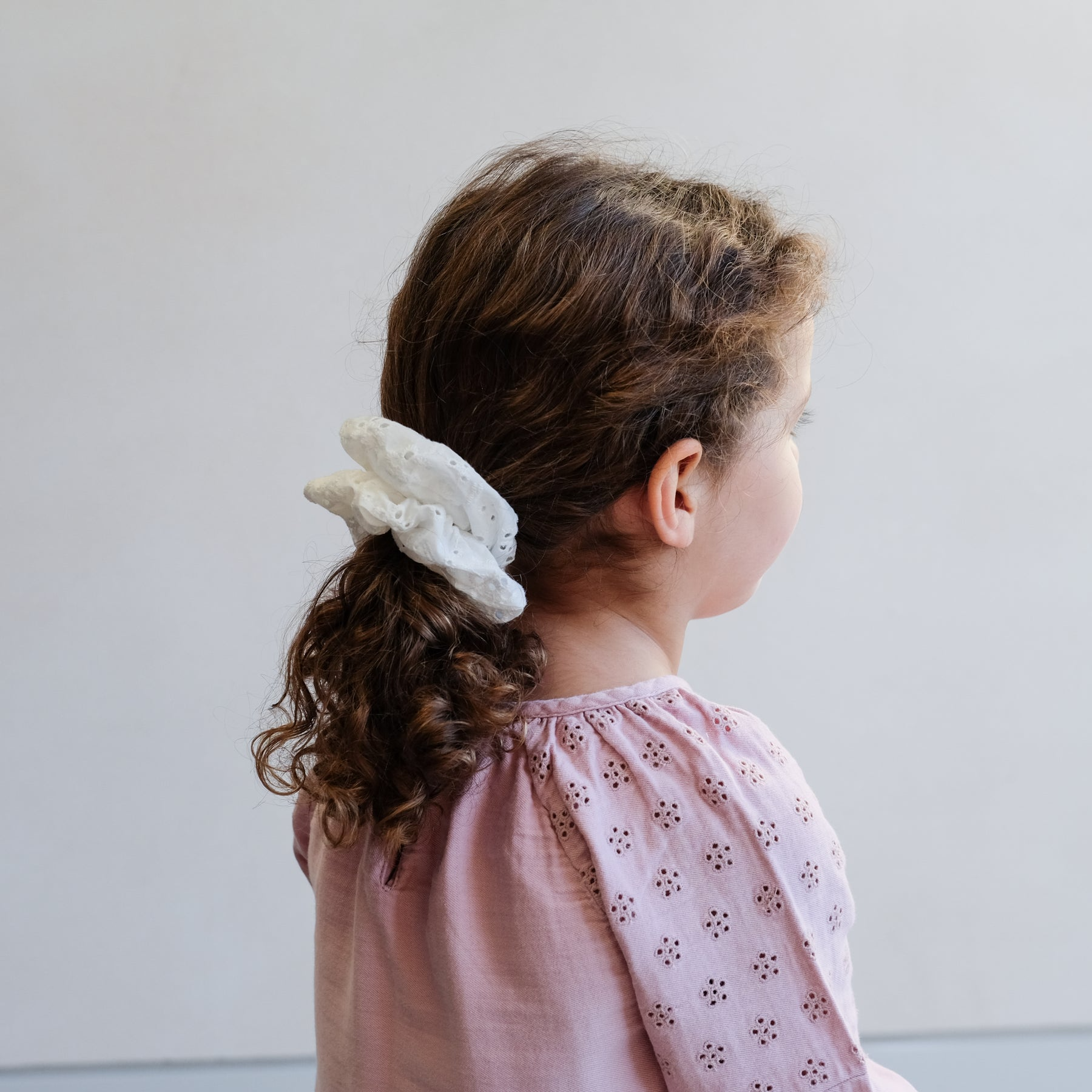 Mimi & Lula - Broderie Anglaise Scrunchie
