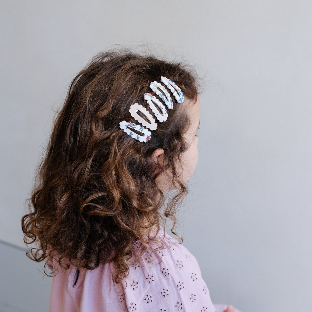 Mimi & Lula - Scalloped Floral Mini Clic Clacs